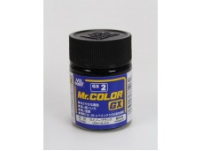 GUNZE Mr. COLOR GX 油性 亮光黑色 COOL BLACK 18ml NO.GX2